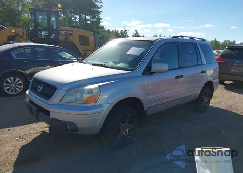 2003 Honda Pilot Ex from USA, damaged, VIN 2HKYF18483H541433